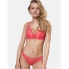 Бюстгальтер балконет с пуш-ап Esotiq 37885 GLAD коралл, Цвет: коралл, Размеры: 65C, изображение 5