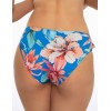 Трусы купальные с рюшами Esotiq BAE 41557 цветы на синем, Цвет: цветы на синем, Размеры: S, изображение 2