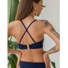 Верх купальника балконет Kris Line SANTORINI Balkonette MHM синий, Цвет: синий, Размеры: 80G, изображение 2
