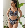 Плавки бразилиана высокие Kris Line SANTORINI Brasyliana High Waist синий, Цвет: синий, Размеры: XL, изображение 3