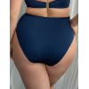 Купальные плавки высокие Kris Line SANTORINI High Waist синий, Цвет: синий, Размеры: L, изображение 2