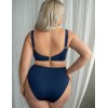 Купальные плавки высокие Kris Line SANTORINI High Waist синий, Цвет: синий, Размеры: L, изображение 4