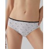 Набор трусов слипов 2 шт Ysabel Mora 19431 MIDI светло-серый+экрю, Цвет: светло-серый+экрю, Размеры: L