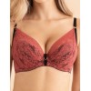 Кружевной бюстгальтер балконет пуш-ап Alles GOJI 01 P-UP, Цвет: розовый, Размеры: 65C