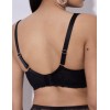 Бюстгальтер бралетт мягкий Alles SUBLIME M plus bralette black, Цвет: черный, Размеры: 70H, изображение 4