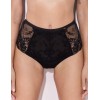 Высокие стринги Alles SUBLIME stringi black, Цвет: черный, Размеры: L