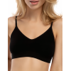 Мягкий топ без косточек Julimex BAMBOO BRALETTE черный, Цвет: черный, Размеры: M