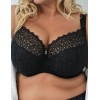 Бюстгальтер мягкий с подкроем Kris Line BETTY soft full cup черный, Цвет: черный, Размеры: 65J