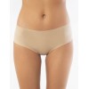 Хлопковые трусы-панти с лазерными срезами Sielei IOSONOIO 5109 skin, Цвет: skin (телесный), Размеры: M