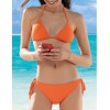 Оранжевый купальник шторка с бразилианами Sielei SUMMER ME82 arancio, Цвет: arancio (оранжевый), Размеры: 85B