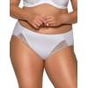 Трусики бразилиана Ava CAMELLIA 2111 brazilian белый, Цвет: белый, Размеры: 2XL