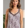 Ночная сорочка из вискозы и бамбука Mia-Mella SIMONA 6365, Цвет: капучино, Размеры: 4XL, изображение 4