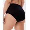 Высокие трусы из хлопка Milavitsa 265450 черный, Цвет: черный, Размеры: 2XL, изображение 2