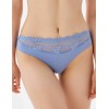 Трусы бразилиана VOVA SNEJANNA V54054 василек, Цвет: василек, Размеры: XS