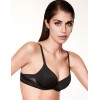 Бюстгальтер формованный Lormar Plunge EXTRA nero, Цвет: nero (черный), Размеры: 70B, изображение 6