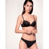 Сверхлегкий бюстгальтер пуш-ап Lormar Soft up EXTRA nero, Цвет: nero (черный), Размеры: 75B, изображение 7