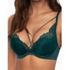 Кружевной бюстгальтер пуш-ап Esotiq KORIN 41391 изумруд, Цвет: изумруд, Размеры: 70B