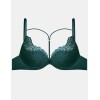 Кружевной бюстгальтер пуш-ап Esotiq KORIN 41391 изумруд, Цвет: изумруд, Размеры: 70B, изображение 4