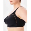 Бюстгальтер мягкий без косточек Misstyle 4122 / 122 черный, Цвет: черный, Размеры: 105D, изображение 4