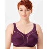 Бюстгальтер мягкий без косточек Misstyle 4122 / 122 темный виноград, Цвет: темный виноград, Размеры: 80I, изображение 5