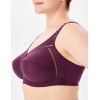Бюстгальтер мягкий без косточек Misstyle 4122 / 122 темный виноград, Цвет: темный виноград, Размеры: 80I, изображение 3