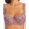Бюстгальтер балконет Simona M 608 кофейно-розовый, Цвет: кофейно-розовый, Размеры: 75E