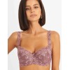 Бюстгальтер балконет Simona M 608 кофейно-розовый, Цвет: кофейно-розовый, Размеры: 75E, изображение 3