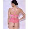 Высокие кружевные стринги Alles COACHELLA stringi classic pink, Цвет: розовый, Размеры: S, изображение 4