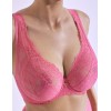 Бюстгальтер бралетт на косточках Alles COACHELLA M plus bralette pink, Цвет: розовый, Размеры: 100B