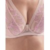Кружевной бюстгальтер Alles GLOSSY IRIS M BRALETTE beige/pink, Цвет: бежевый, Размеры: 70D, изображение 4
