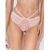 Трусы стринги Alles GLOSSY IRIS stringi beige/pink, Цвет: бежевый, Размеры: S