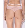 Трусы стринги Alles GLOSSY IRIS stringi beige/pink, Цвет: бежевый, Размеры: S, изображение 2