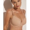 Бюстгальтер поролоновый гладкий Kinga HEIDI 861-BC миндаль, Цвет: миндаль, Размеры: 70F, изображение 3