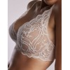 Кружевной бюстгальтер бралетт Kinga SAND ECRU 1127-SC, Цвет: экрю+телесный, Размеры: 75F, изображение 3