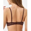 Бюстгальтер балконет пуш-ап VOVA WISH V98430 коричневый, Цвет: коричневый, Размеры: 70B, изображение 2
