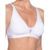 Бюстгальтер бралетт без косточек Amelie MILLA 2022 белый new, Цвет: белый, Размеры: 2XL