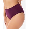 Трусы с высокой талией Misstyle 5006 темный виноград, Цвет: темный виноград, Размеры: L, изображение 3