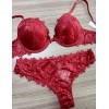 Комплект Sielei BERRIES 7424+7427 пуш-ап бразилиана bordeaux, Цвет: bordeaux (бордо), Размеры: 70B, изображение 2
