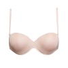 Бюстгальтер бандо пуш-ап с силиконовой спинкой Sielei FANTASTIC 1570 cipria, Цвет: cipria (телесный), Размеры: 70B, изображение 7