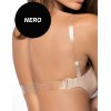 Бюстгальтер бандо пуш-ап с силиконовой спинкой Sielei FANTASTIC 1570 nero, Цвет: nero (черный), Размеры: 80B, изображение 2