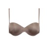 Бюстгальтер бандо пуш-ап с силиконовой спинкой Sielei FANTASTIC 1570 stone, Цвет: stone (кофе), Размеры: 80B, изображение 5