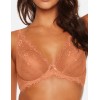 Кружевной бюстгальтер бралетт Bella Misteria APRICOT ILUSION soft bralette, Цвет: персиковый, Размеры: 70C