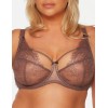 Мягкий бюстгальтер с кружевом Bella Misteria CHOCOLATE FINESSE soft, Цвет: коричневый, Размеры: 85I