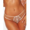 Трусы бразилиана Bella Misteria SUBTLE TEMPTATION brazilian WHITE-BEIGE, Цвет: бежевый/белый, Размеры: S