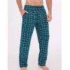 Мужские домашние брюки Cornette 691-7 зеленый/белый, Цвет: зеленый/белый, Размеры: S