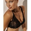 Кружевной бюстгальтер бралетт Kinga SAND BLACK 1127-SC, Цвет: черный, Размеры: 65D, изображение 3
