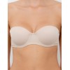 Бюстгальтер балконет фашия пуш-ап Lormar PURA nudo, Цвет: nudo (телесный), Размеры: 80B