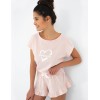 Пижама с шортами Sensis SUPER GIRL, Цвет: розовый, Размеры: M