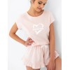 Пижама с шортами Sensis SUPER GIRL, Цвет: розовый, Размеры: M, изображение 3