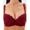 Бюстгальтер балконет пуш-ап VOVA SNEJANNA V54032 байкинг красный, Цвет: байкинг красный, Размеры: 90B